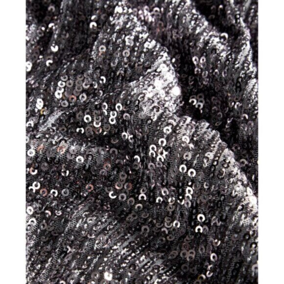 On 34th Plus Size 20W Silver Sequin Pleated Maxi Party Skirt NWT - Picture 6 of 8